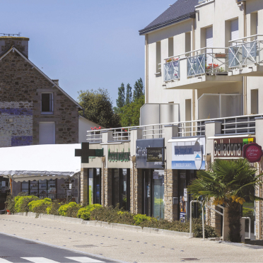 Photo d'une rue de Beaussais-sur-Mer