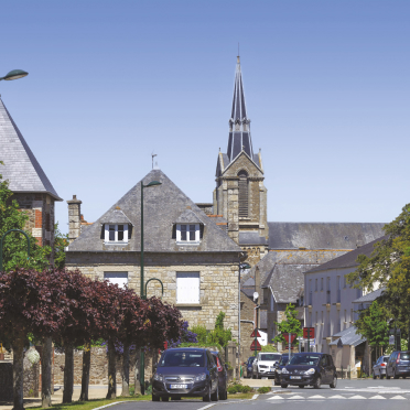 Photo d'une rue de Beaussais-sur-Mer